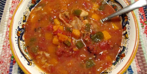 Slow Cooker Chicken and Sweet Potato Stew