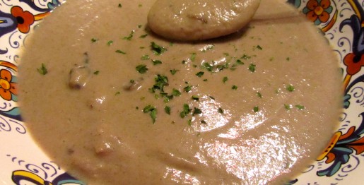 Primal Creamy Mushroom Soup With Bacon